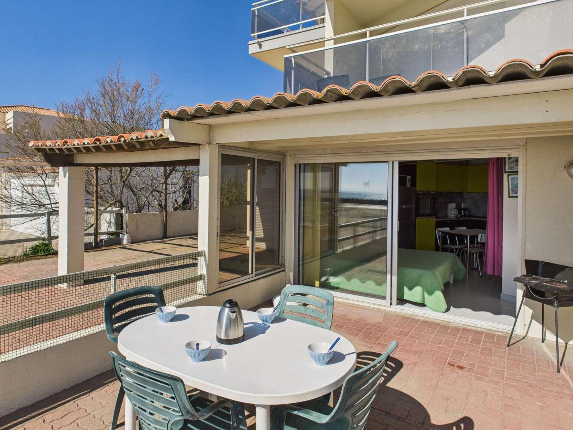 Appartement Rdc 4 Pers, Vue Mer, Parking Prive, Non-Fumeur! - Fr-1-423-26 Le Grau-dʼAgde Zewnętrze zdjęcie