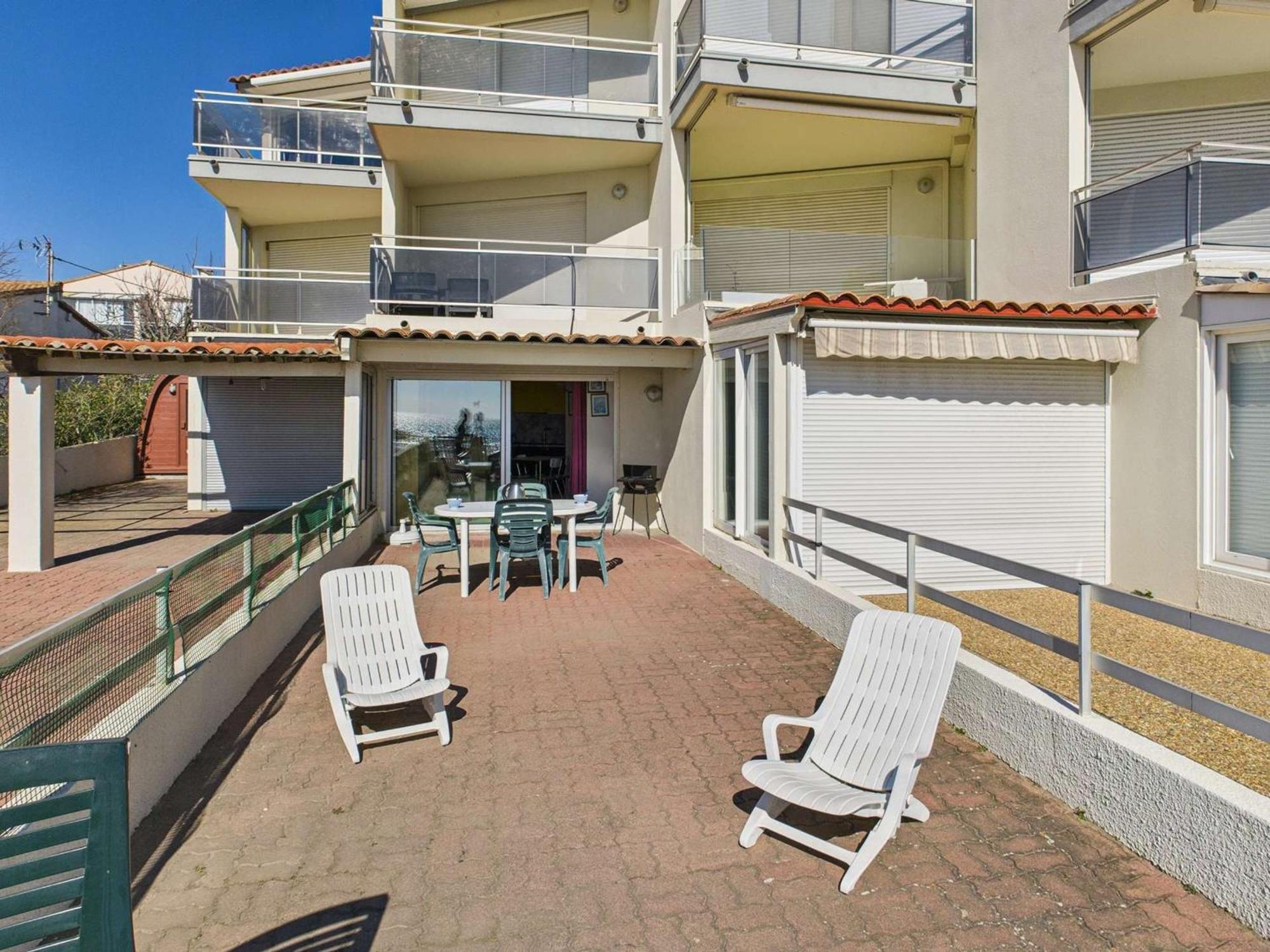 Appartement Rdc 4 Pers, Vue Mer, Parking Prive, Non-Fumeur! - Fr-1-423-26 Le Grau-dʼAgde Zewnętrze zdjęcie
