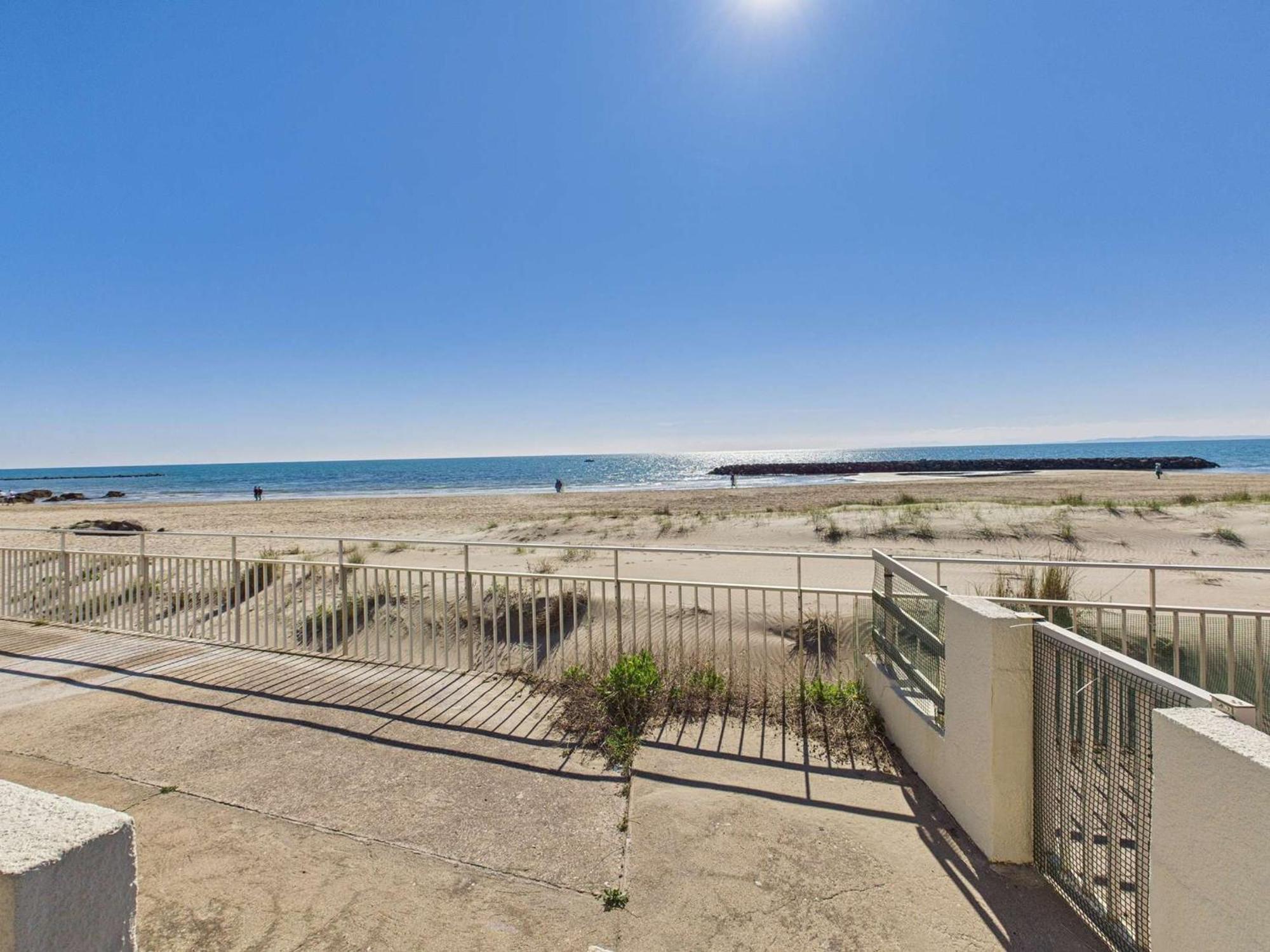 Appartement Rdc 4 Pers, Vue Mer, Parking Prive, Non-Fumeur! - Fr-1-423-26 Le Grau-dʼAgde Zewnętrze zdjęcie